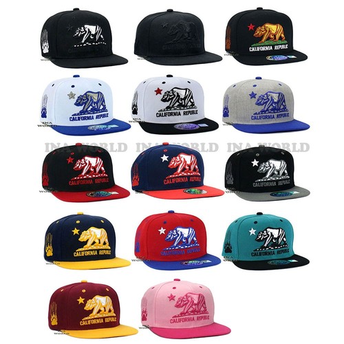 California republic hat bear - california,